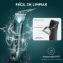 KENSEN Afeitadora Corporal Masculina, IPX7 Impermeable Depiladora Corporal en Seco y Húmedo con Luz LED, Cuchillas de Cerámica,