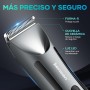 KENSEN Afeitadora Corporal Masculina, IPX7 Impermeable Depiladora Corporal en Seco y Húmedo con Luz LED, Cuchillas de Cerámica,