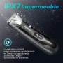 KENSEN Afeitadora Corporal Masculina, IPX7 Impermeable Depiladora Corporal en Seco y Húmedo con Luz LED, Cuchillas de Cerámica,