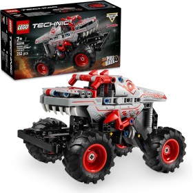 LEGO Technic Monster Jam ThunderROARus con Motor de Carga Manual, Camión Monstruo Dinosaurio de Juguete, Vehículo para