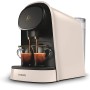 Philips L'Or Barista Original Cafetera de Cápsulas, Negro Piano, Reconocimiento de Cápsula Doble, 1 o 2 Tazas, Bandeja de Goteo