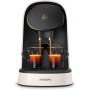 Philips L'Or Barista Original Cafetera de Cápsulas, Negro Piano, Reconocimiento de Cápsula Doble, 1 o 2 Tazas, Bandeja de Goteo