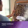 Philips Serie 3000 Plancha vertical-Vaporizador -1000 W, 20 g/min de vapor, Depósito de agua de 120 ml extraíble, Diseño