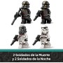 LEGO Star Wars 75412 Pack de Combate: Soldado de la Muerte y Soldado de la Noche - Nave de Descenso de Juguete y 4 Minifiguras