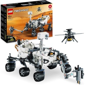 LEGO 42158 Technic NASA Mars Rover Perseverance, Set del Espacio con Experiencia Aplicación AR, Juguete de Construcción Ciencia
