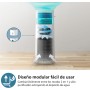 Philips Purificador de aire y humidificador 2 en 1 Serie 3000, 131 m2, filtro NanoProtect HEPA y carbón activo que elimina el