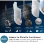 Philips Purificador de aire y humidificador 2 en 1 Serie 3000, 131 m2, filtro NanoProtect HEPA y carbón activo que elimina el