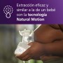 Philips Avent extractor de leche eléctrico sencillo, potencia hospitalaria, motor recargable y silencioso para una experiencia