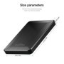 Unidad dura externa Unionsine HDD 1TB 250GB 320GB 500GB 750GB 2TB port