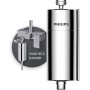 Philips - Juego de filtro de ducha de agua de 3 etapas, ablandador de agua, doble malla, KDF, certificado NSF, reduce