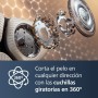 Philips S9000 Prestige, Afeitadora Eléctrica Hombre, Máquina de Afeitar Barba en Seco y Mojado, Tecnología Levanta y Corta
