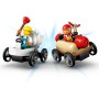 LEGO City Sin Límites: Rampa de Aceleración para Coches de Carreras de Juguete con 4 Minifiguras, 2 Autos Locos de Perrito
