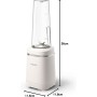 Philips Eco Conscious Edition Batidora, 0,6L, Plásticos de origen biológico, Tecnología ProBlend, Aplicación de recetas HomeID,