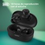 PHILIPS TAT1209BK Auriculares True Wireless con Bluetooth - Auriculares pequeños, Gran Valor, un Sonido Natural con Graves