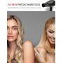 Secador de Pelo Profesional Iónico Motor AC 3500W, Secador de Pelo Viaje Cerámica Luz Azul con Difusor y Boquilla Concentradora,