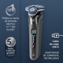 Philips Serie 7000 Afeitadora Eléctrica Hombre, Máquina de Afeitar Barba con Recortadora, 45 cuchillas, Para piel sensible,
