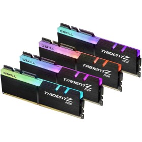 Mémoire PC - G.Skill Trident Z RGB 32 Go (4X 8 Go) DDR4 3000 MHz CL15 - Kit Dual Channel 4 Barrettes de RAM DDR4 PC4-24000 -