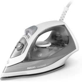 Philips EasySpeed Plancha de Vapor, 2000W de Potencia, Golpe de Vapor de 100g, Depósito de Agua de 220ml, Suela Cerámica