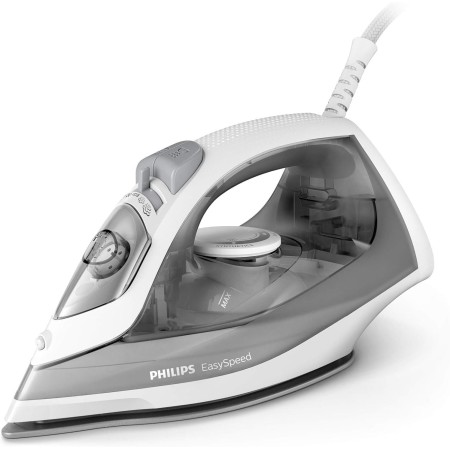 Philips EasySpeed Plancha de Vapor, 2000W de Potencia, Golpe de Vapor de 100g, Depósito de Agua de 220ml, Suela Cerámica