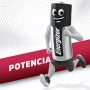 Energizer Advanced Pilas AA Alcalinas de 1,5 V - Paquete de 12 Pilas de Larga Duración, Alta Potencia