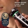 Philips Serie 9000 Afeitadora Eléctrica Hombre, Máquina de Afeitar Barba con Recortadora, 60min de uso, En Seco y Húmedo,