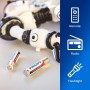 Philips Paquete Económico de Pilas 40 Piezas - 24x Pilas AA y 16x Pilas AAA - Pila Alcalina de Alta Duración - para Mando a