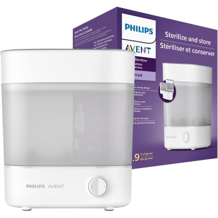 Philips Avent SCF291/00 Esterilizador De Botellas Eléctrico A Vapor Para Hasta 6 Biberones, Tetinas Y Accesorios, Diseño