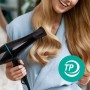 Philips Secador de Pelo, motor AC, cuidado iónico, boquilla 9 mm y 6 velocidades, temperatura ThermoProtect, 2100 W, BHD272/00,