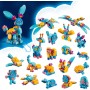 LEGO DREAMZzz Aventuras de Bunchu: Animales Creativos, Conejo de Peluche para Reconstruir 20 en 1, Tiburón, Elefante, Tortuga de