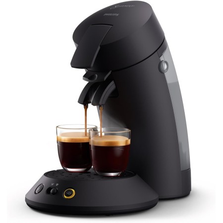 Philips SENSEO Original Plus Cafetera de Monodosis, Selección de Intensidad, Tecnología Coffee Boost, Bajo Consumo, 1 o 2 Tazas