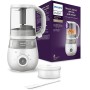 Philips Avent vaporera/batidora 4 en 1, robot de cocina para bebés, cocine al vapor, bata, descongele y vuelva a calentar, apto