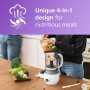 Philips Avent vaporera/batidora 4 en 1, robot de cocina para bebés, cocine al vapor, bata, descongele y vuelva a calentar, apto