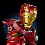 LEGO Marvel Busto de Iron Man MK4 - Maqueta para Adultos de Superhéroe con Minifigura de Tony Stark, Cañones de Hombros y Cabeza