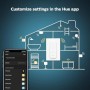 Philips Hue - Módulo de interruptor de pared, permite un acceso constante a dispositivos Hue, instálalo detrás de los