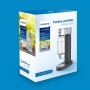 Philips Water Solutions GoZero Sparkling Water Maker Sifón, máquina para Hacer Soda, 1 Litro, plástico, Blanco (White)