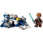 LEGO Star Wars 75400 Microfighter: Caza Estelar Jedi de Plo Koon - Nave de Juguete con 2 Cañones Que Disparan - Minifigura con