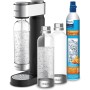 Philips Water Solutions GoZero Sparkling Water Maker Sifón, máquina para Hacer Soda, 1 Litro, plástico, Blanco (White)