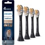 Philips Sonicare A3 Premium All-in-One, cabezales de cepillado de repuesto originales, negro, paquete de 6, HX9096/88