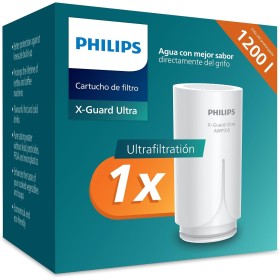 Philips Water Cartucho de filtro Ontap AWP315/10, ULTRAFILTRACIÓN, capacidad de filtración de 1200 L, reduce CLORO, PLOMO,