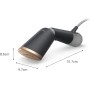 Vaporizador de mano Philips Serie 5000 - Lista en 35 segundos con cabezal ajustable, placa de vapor con calentamiento activo,