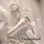 Philips Afeitadora de Mujer Serie 6000, 6 accesorios, Incluye Perfilador Bikini, Guante Exfoliante, Peine Guia y Cepillo de