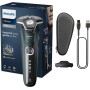 Philips Serie 5000 Afeitadora Eléctrica Hombre, Máquina de Afeitar Barba con Recortadora, 45 cuchillas, Cuida la piel, 60min de