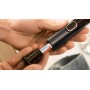 Recortador de nariz, orejas y cejas Philips Series NT5650/16 5000 que funciona con pilas, negro (paquete de 1), Unisex adultos