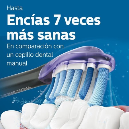 Philips Sonicare G3 Premium Gum Care, cabezales de cepillo dental de repuesto originales, negro, paquete de 2, HX9052/88