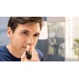 Recortador de nariz, orejas y cejas Philips Series NT5650/16 5000 que funciona con pilas, negro (paquete de 1), Unisex adultos