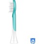 Philips Sonicare For Kids, cabezales de cepillo dental de repuesto originales para niños a partir de 7 años, paquete de 4,