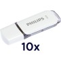 Philips Snow Edition 2.0 - Unidad Flash USB de 10 x 32 GB para PC, Ordenador portátil, Almacenamiento de Datos, Velocidad de