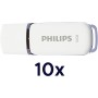 Philips Snow Edition 2.0 - Unidad Flash USB de 10 x 32 GB para PC, Ordenador portátil, Almacenamiento de Datos, Velocidad de