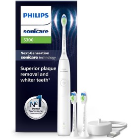 Philips Sonicare 5300 cepillo dental eléctrico, sónico con 2 niveles de intensidad, alerta de presión, EasyStart, SmarTimer y