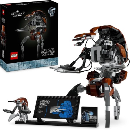 LEGO Star Wars Droideka Figura de Droide Destructor, Maqueta Coleccionable de Construcción para Adultos, Decoración del Hogar y